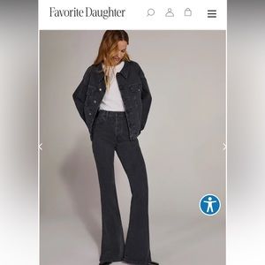 Favorite Daughter THE VALENTINA SUPER HIGH RISE FLARE in Boulder